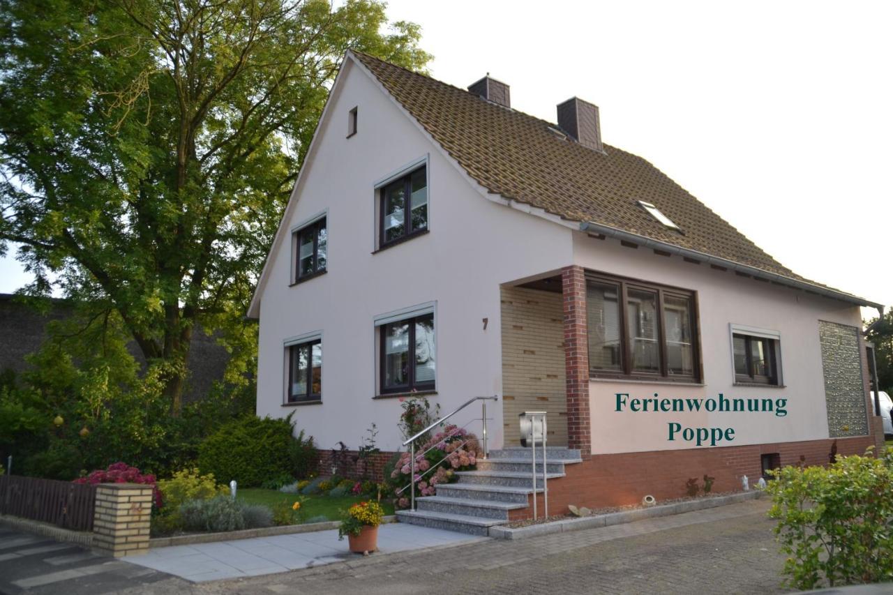 Ferienwohnung Poppe Loxstedt Esterno foto